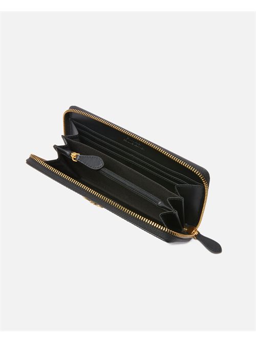 Portafoglio zip-around in pelle PINKO | 100250A0F1/Z99Q